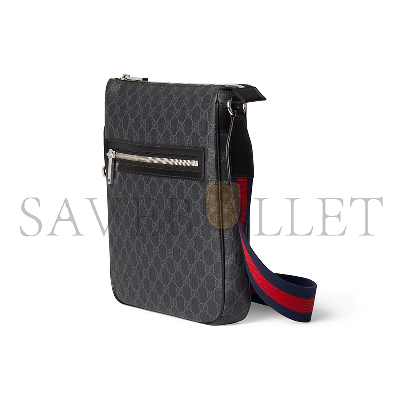 g*u*i gg S*p*e monogram messenger bag 792081 (28.5*27*5cm)